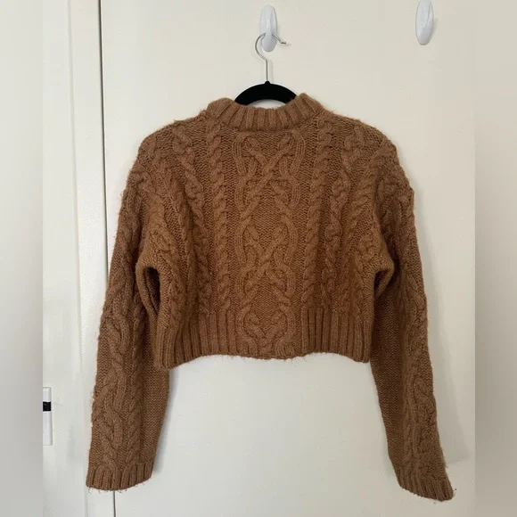 Zara Cable Knit Sweater - Small - Picture 2 of 3